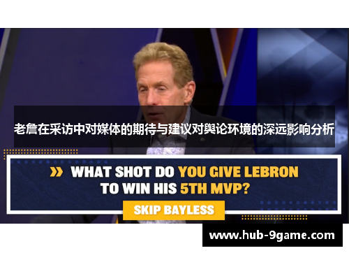老詹在采访中对媒体的期待与建议对舆论环境的深远影响分析 老詹在采访中对媒体的期待与建议对舆论环境的深远影响分析
